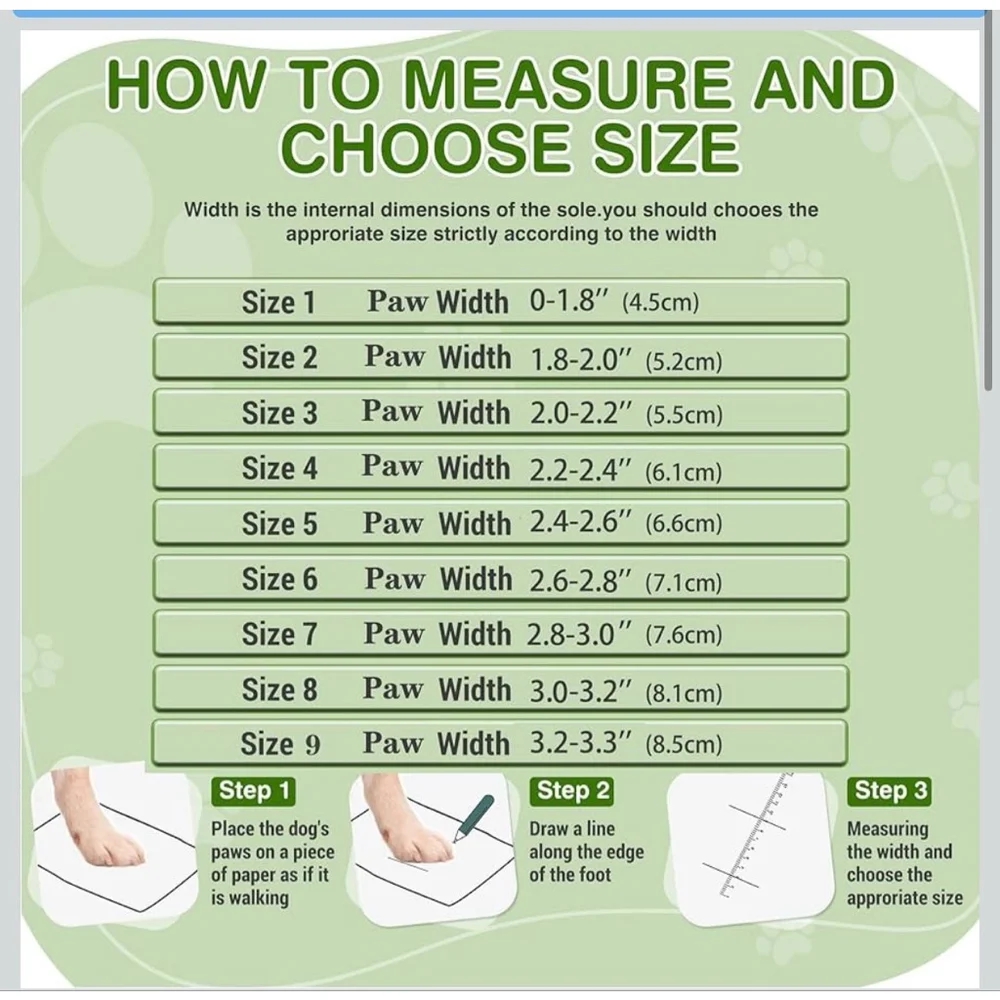 NEW Dog Boots Green White Breathable Mesh Fabric